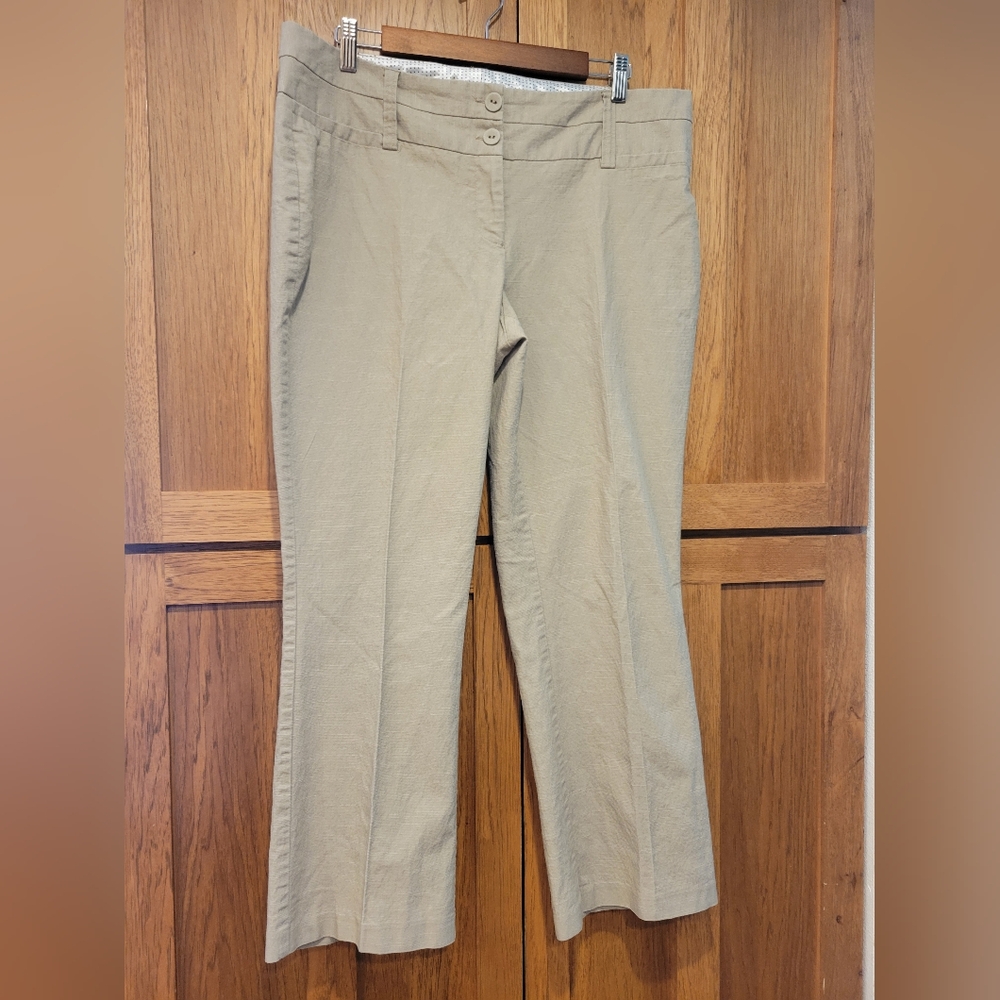 Maurices Womens Khaki Dress Pants. Size 13/14 short